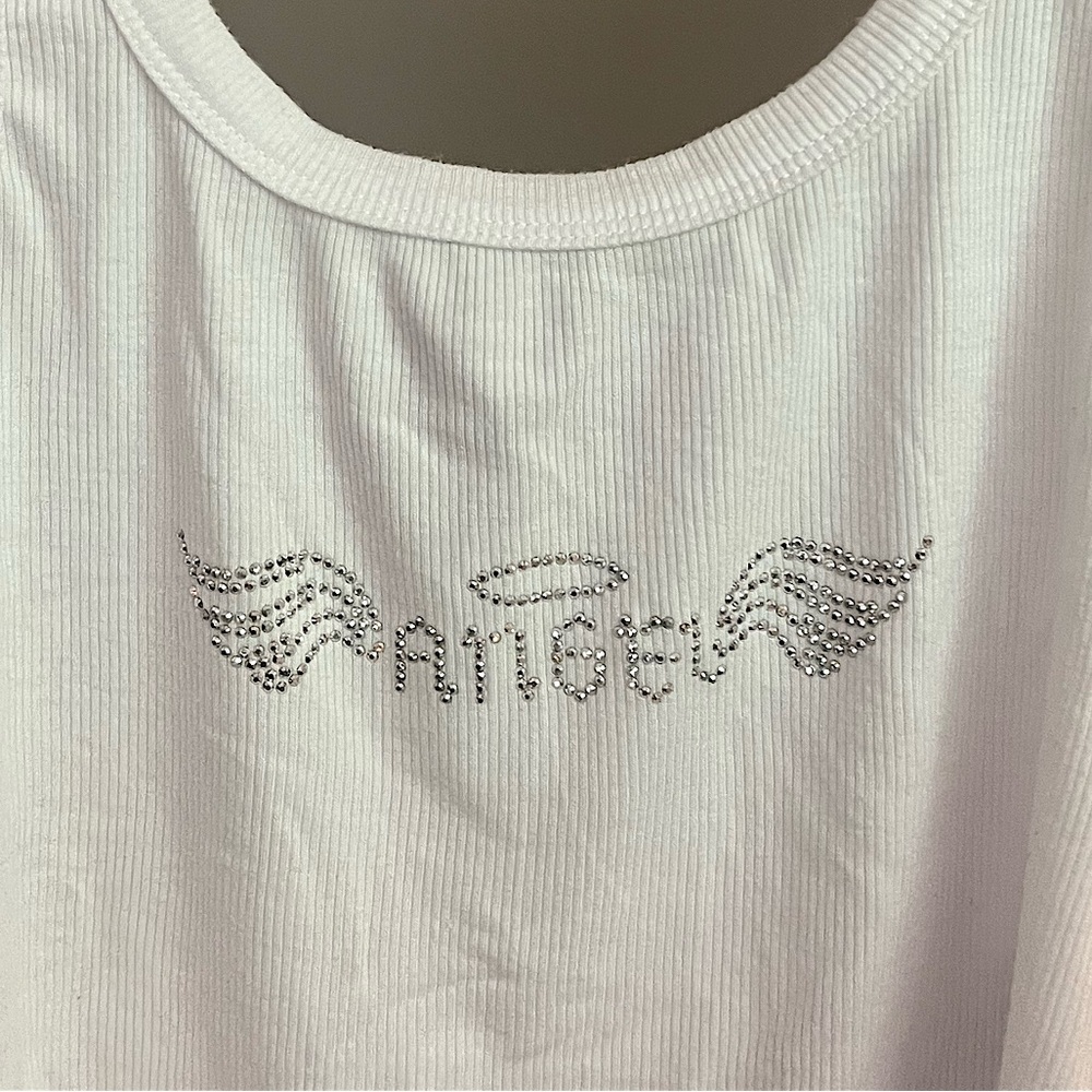 ⭐️(3/$25) NWOT EDIKTED Heaven Diamond Tank Top - Picture 3 of 5